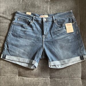Levi Strauss Signature Classic Blue Jean Shorts
